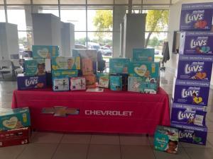 Jack Schmitt Chevrolet acted as a donation drop off site for the duration of June and received tons of donations throughout the month.